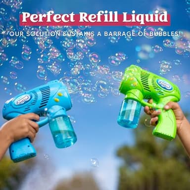 JOYIN 100 Oz Concentrated Bubble Solution (up to 8 Gallon) for Large Party in Summer Celebrations, Party Favor, Bubble Summer Toy, Classroom Prizes, Easter (Blue) - Image 5