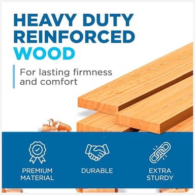 Meliusly Heavy Duty Sleeper Sofa Support Board (48x60 - Queen Size) Reinforced Wood Sofa Bed Support, Pull Out Couch Mattress Board, Sleeper Bar Shield, SleeperSaver - Image 4