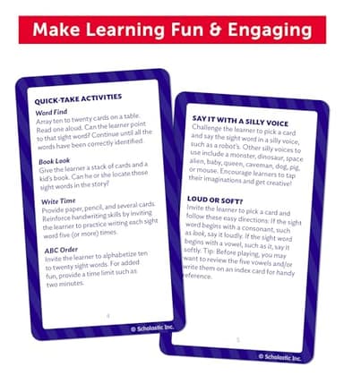 Scholastic Flash Cards: Sight Words - Image 6