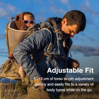 Osprey Poco LT Lightweight Child Carrier Backpack, Deep Peyto - Image 4