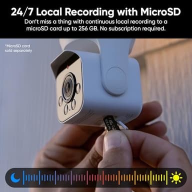 WYZE Bulb Cam Security Camera, 2K HD Outdoor Light Bulb Camera, Color Night Vision, Dimmable LED Bulb, Motion Detection, Siren Alarm, Works w/Alexa/Google Assistant. Free Expert Support (Renewed) - Image 7