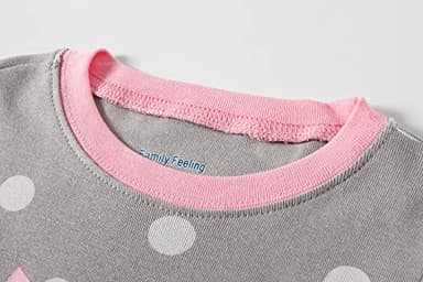 Family Feeling Little girls Pajamas Long sleeve 100% Cotton Moon Owl Kid Pjs 5 - Image 5