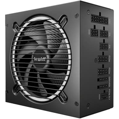 be quiet! Pure Power 13 M 1000W Power Supply, 80 Plus® Gold Certification, ATX 3.1 PSU, Support for PCIe 5.1 GPUs, semi-Passive 120mm be quiet! Fan, LLC Technology, Single Rail, for Overclocked GPUs - Image 1