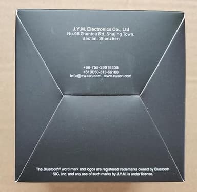 EWA Travel Case Packed, A106 Pro Portable Bluetooth Speaker with Custom Bass Radiator, Brief Design, IP67 Waterproof, Perfect Mini Speaker for Shower, Room, Bike, Car (Black) - Image 10