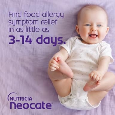 Nutricia Neocate Infant - Hypoallergenic, Amino Acid-Based Baby Formula - Well-Tolerated & Supports Normal Growth - Infant Formula with DHA, ARA & Iron - 14.1 oz can (Pack of 4) - Image 4