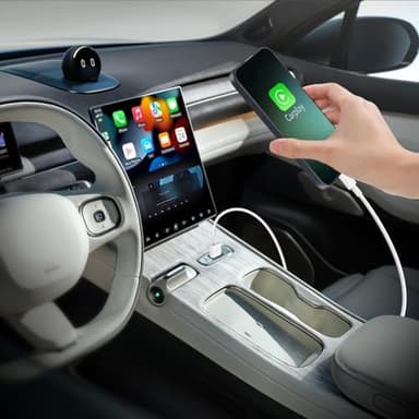 Car Carplay Cable for iPhone 17 16 Pro Max Car Charger, 6FT Long USB A to USB C Fast Charging Type C Cord for Apple iPhone 17 Air/16 Pro Max/16 Pro/15 Pro Max/15 Pro/15 Plus,iPad 12.9/11,10th Gen iPad - Image 6