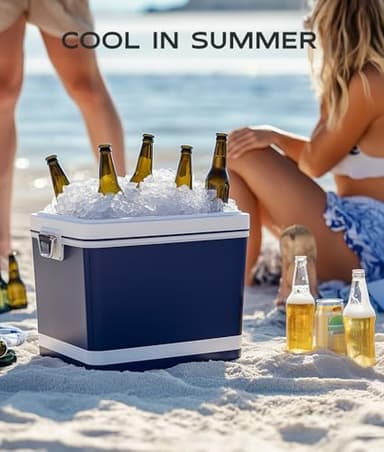 ecozy Nugget Ice Maker Countertop, Smart Portable Crushed Ice Maker with Voice Control, Pellet Chewable Ice 33lbs/24H, Self-Cleaning, with APP WiFi, Timer Function and Status Alerts, Bonus TDS Meter - Image 9