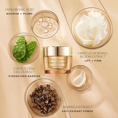 Estée Lauder Revitalizing Supreme+ Youth Power Cream Moisturizer with Hyaluronic Acid & Peptides, Anti Aging, 2.5 Ounce Refill - Image 4