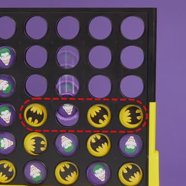 Connect 4 Batman Game | Batman-Themed 4 in a Row Game | Ages 6 and Up| for 2 Players | Strategy Board Games for Kids and Families (Amazon Exclusive) - Image 10
