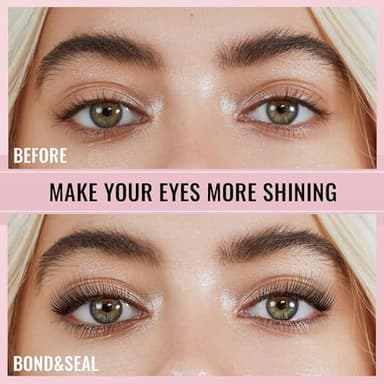 Lash Glue, Lash Cluster Glue,Lash Bond and Seal Waterproof for Eyelash Clusters Strong Hold & Latex Free and Long Retention 72+ Hours Waterproof - Image 5