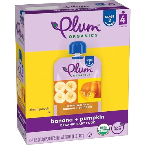 Banana and Pumpkin - 4 oz Pouch (Pack of 4) - Image 1