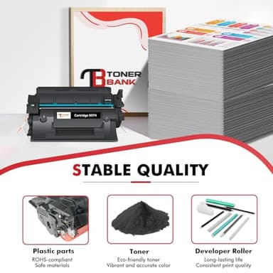 057H Black High Yield Toner Cartridge 2-Pack Compatible Replacement for Canon 057H 057 CRG-057H MF445dw MF455dw Toner Cartridge for ImageCLASS MF445dw MF448dw LBP226dw LBP227dw MF449dw MF445 Printer - Image 5