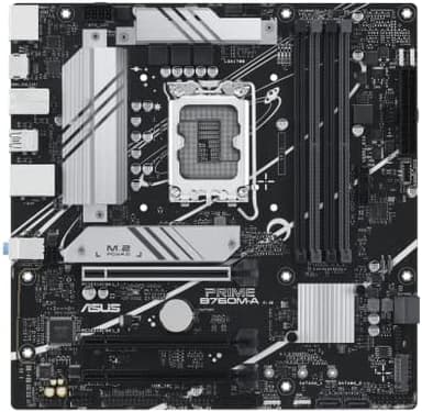ASUS Prime B760M-A-CSM Intel B760 (LGA 1700) mATX CSM Commercial Motherboard PCIe 4.0, DDR5, 2X M.2, 2.5Gb LAN, DP, 2X HDMI™, SATA 6 Gbps, USB 3.2 Type-C, Aura Sync, ASUS Control Center Express - Image 6