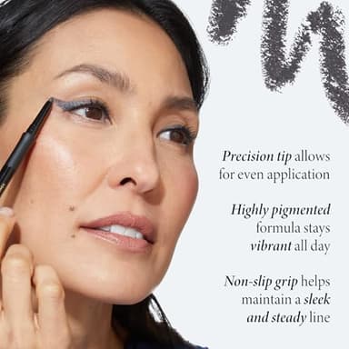 LAURA GELLER NEW YORK INKcredible Gel Eyeliner - Graphite - Waterproof Smudge-proof Eyeliner Pencil - Built in Sharpener - Image 3