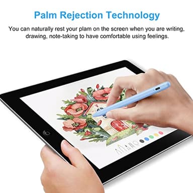 Stylus Pen for iPad (2024-2018) with Fast Charge & Palm Rejection,FOJOJO Active Pencil for iPad Pro 11/13 M4,iPad Air 11/13 M2,iPad Pro 11/12.9",iPad 10/9/8/7/6th,iPad Air 5/4/3rd,iPad Mini 7/6/5 - Image 3
