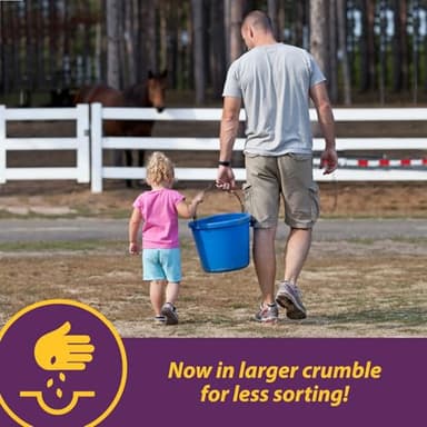 Horse Health Vita Biotin Crumbles horse hoof Supplement, Helps maintain healthy, sound hooves and strong hoof walls, 3 lbs., 48 day supply - Image 5