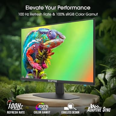 Sceptre New 24-inch Gaming Monitor AMD FreeSync 2X HDMI 1X DP - Image 2