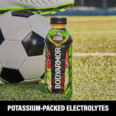 BODYARMOR Sports Drink Sports Beverage, Cherry Lime, Coconut Water Hydration, Natural Flavors With Vitamins, Potassium-Packed Electrolytes, Perfect For Athletes, 16 Fl Oz (Pack of 12) - Image 8