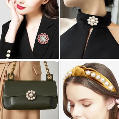 Mixed Colors 12mm 150pcs Sew on Rhinestones for Crafts, Crystals Glass Jewels Gems with Metal Base Sewing Flower Claw, Sunflower Shape Flatback Rhinestone for Crafting, Clothes Shoes Hats Accessories - Image 4