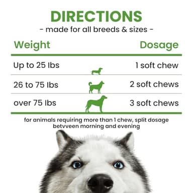 Probiotics for Dogs - Dog Probiotics with 5 Enzymes & 4 Prebiotics for Itchy Skin, Pet Probiotics lab for Digestion & Gut Support, Helps Diarrhea, Yeast Infection, Allergies & Immune System -180 Chews - Image 7