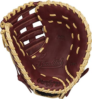 Rawlings | SANDLOT Baseball First Base Glove | Right Hand Throw | 12.5" - Modified Pro H-Web - Image 2
