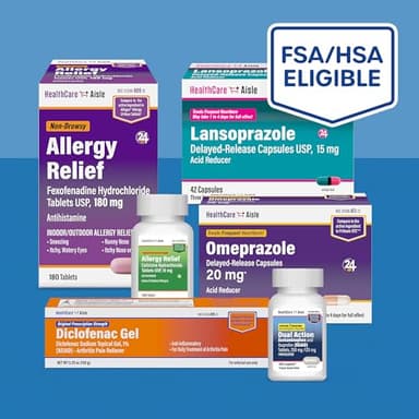 HealthCareAisle Omeprazole 20 mg, 42 Delayed-Release Capsules - Acid Reducer, Treats Frequent Heartburn, 42 Count (Pack of 1) - Image 6