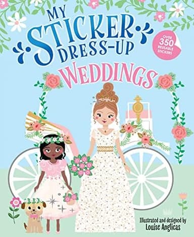 My Sticker Dress-Up: Weddings: Reusable Sticker Activity Book for Endless Creative Play! - Image 3