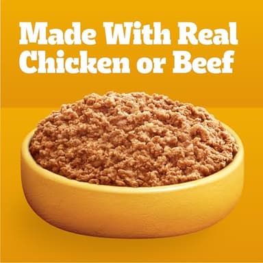 Pedigree Chopped Ground Dinner Adult Soft Wet Dog Food 30-Count Variety Pack, 3.5 oz Pouches - Image 4