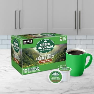 Green Mountain Coffee Roasters Colombia Select, Keurig Single Serve K-Cup Pods, Medium Roast Coffee, 60 Count, (6 Packs of 10) - Image 9