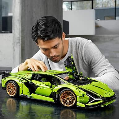LEGO Technic Lamborghini Sián FKP 37 42115 Building Set - Classic Super Car Model Kit, Exotic Eye-Catching Display, Home or Office Décor, Ideal for Adults or Car Enthusiasts - Image 3