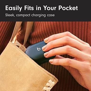 Beats Studio Buds + True Wireless Noise Cancelling Earbuds - Black/Gold (Renewed Premium) - Image 6