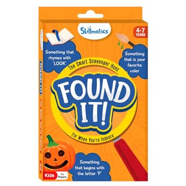 Skillmatics Scavenger Hunt Card Game - Found It, Educational Toys, Perfect for Home, School, Christmas Stocking Stuffers, Travel, Playdates & Party, Gifts for Families & Kids of Ages 4, 5, 6, 7 - Image 9