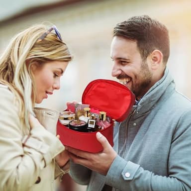 Mothers Day Gifts for Mom Spa Gift Set for Women 17Pcs Luxury Bath & Body Gift Set Beauty Care Kit with Necklace | Valentine's, Birthday, Christmas Gifts for Her Wife Pampering Kit Perfect for Travel - Image 7