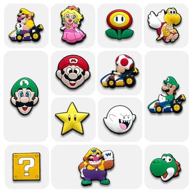 25Pcs Shoe Charms Fits for Croc Clog Sandals Shoes Decoration, Anime Accessories Charms for Women - Image 3