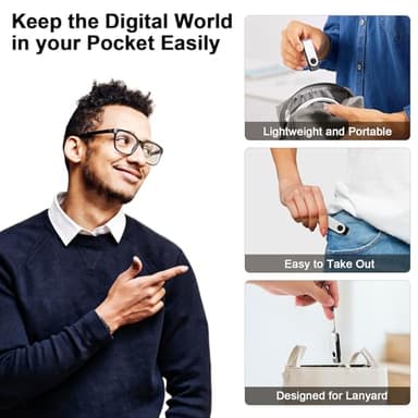 8GB Flash Drive 10 Pack Bulk USB Flash Drives, USB2.0 Thumb Drive USB Stick for Data Storage Backup, Jump Drive Pen Drive Zip Drive Memory Stick with Indicator, USB Storage Flash Drive Swivel Design - Image 5