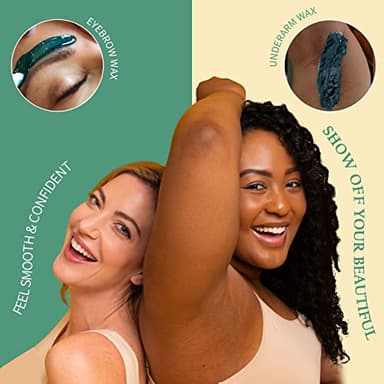 Maxpearl Hard Wax Beads, 300g Hair Removal Wax Beans for Brazilian Bikini, Face, Eyebrows, Underarms, Arms, Chest, Back, Legs, Pack of 3 - Image 4