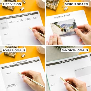 Clever Fox Planner PRO – Weekly & Monthly Life Planner to Increase Productivity, Time Management and Hit Your Goals, 8.5x11″ (Emerald) - Image 6