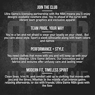 Ultra Game NBA Men's Soft Fleece Hoodie Sweatshirt X-Large - Image 7