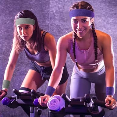 BEACE Sweatbands Sports Headband for Men & Women - Moisture Wicking Athletic Cotton Terry Cloth Sweatband for Tennis, Basketball, Running, Gym, Working Out - Image 5