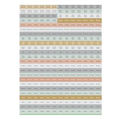 WSBL Watercolor Wonder 2025 Deluxe Planner (25997061076) - Image 6