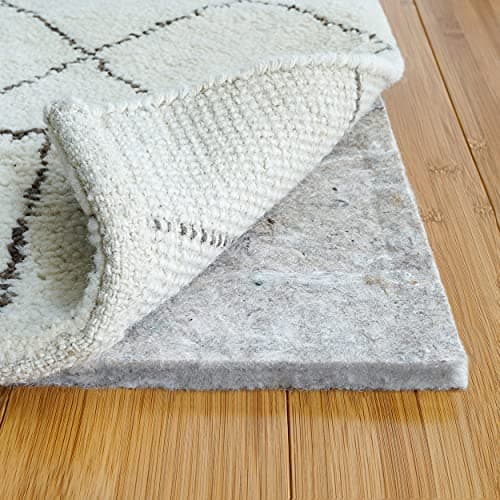 RUGPADUSA - Basics - 8'x10' - 1/2" Thick - 100% Felt - Protective Cushioning Rug Pad - Safe for All Floors and Finishes Including Hardwoods - Image 1