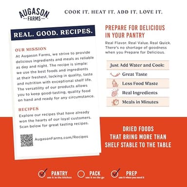 Augason Farms Cheesy Broccoli Soup Mix Can, Emergency Food Supply, Everyday Meals, 38 Servings - Image 6