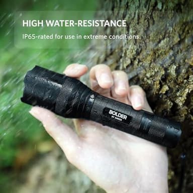 Anker Rechargeable Bolder LC90 LED Flashlight, Pocket-Sized Torch with Super Bright 900 Lumens CREE LED, IPX5 Water-Resistant, Zoomable, 5 Light Modes - Image 4