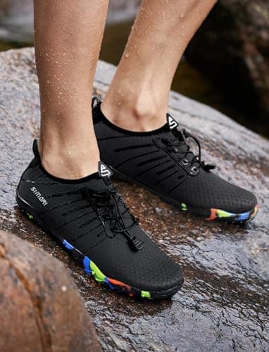 SIMARI Water Shoes for Women Men - Barefoot Quick-Dry Aqua Socks | Lightweight Swim Shoes for Surfing, Swimming, Beach Sports, Kayaking, Diving | Non-Slip Design - Image 9