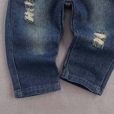 fhutpw Toddler Baby Boy Outfits Hoodie Sweatshirts & Jeans Clothes Set Fall Winter 6 9 12 18 24 Months - Image 6
