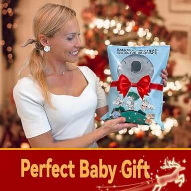Raelitego Baby Head Protector Backpack for Falling Crawling and Walking Toddler Essentials Harness Infant Koala Toys Helmets Baby Christmas Gifts Essentials Must Have Stuff Items for 0.5-2 Years - Image 6