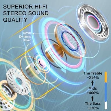 Language Translator Earbuds Real Time, AI Translation Earbuds Real Time with 164 Languages & 5 Modes, 3-in-1 Bluetooth 5.4 Translator Device, 42H Translatior Headphones Business, Learning Black - Image 6