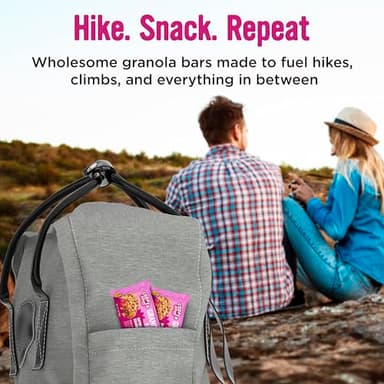 Cooper Street Oatmeal Cranberry Granola Bakes (12 pack) - Individually Wrapped Soft and Chewy Breakfast Granola Bars - Nut, Dairy & Soy Free - Great As Kids Snacks For School, Hiking Or Lunchbreak - Image 8