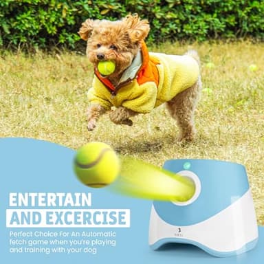 WRTZ 12 Small Tennis Balls for Dogs | 2 Inch Dog Fetch Toys for Your Smaller Pups | Non-Abrasive for Smaller Mouths | Interactive Dog Toys for Boredom & Fun | Works with Ball Launcher for Small Dogs - Image 7
