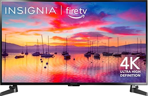 INSIGNIA 43" Class F30 Series LED 4K UHD Smart Fire TV, Voice Remote with Alexa, Stream Live TV Without Cable - Image 1